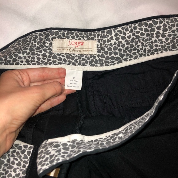 J. Crew black shorts size 2 women’s - Picture 3 of 3